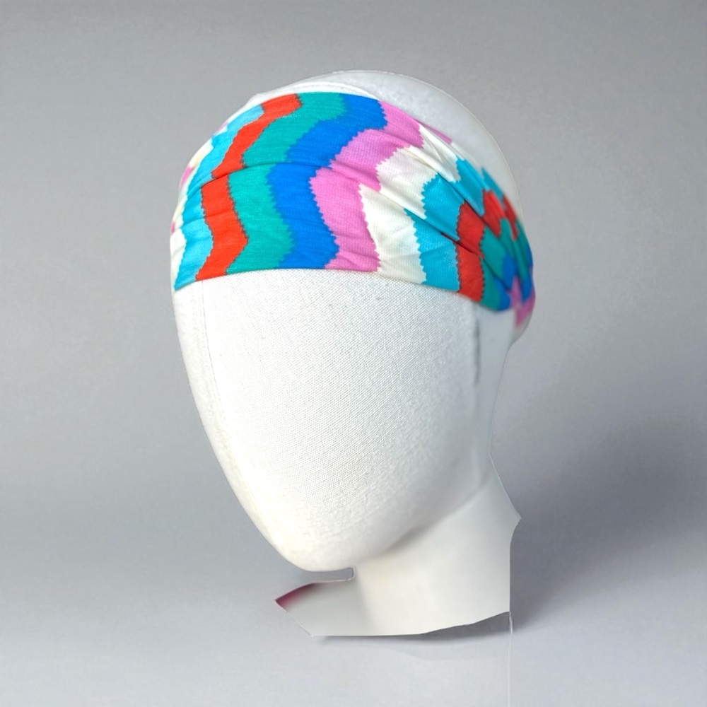 Lemlem NWOT set of two Multicolor Zigzag Headband